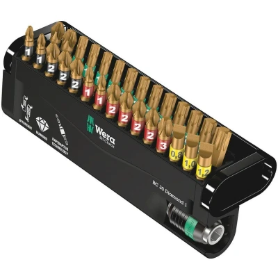 Afbeelding van Wera 30 delige bitset Bit Check Diamond 1