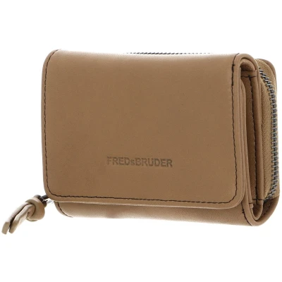 Afbeelding van FREDsBRUDER Leren Portemonnee Me and My Bag Wallet Caramel Lichtbruin