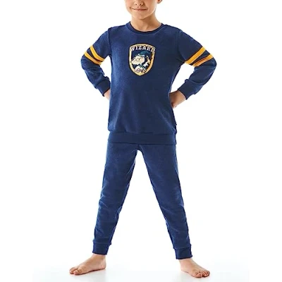 Afbeelding van Schiesser RAT Henry SET Pyjama voor kinderen, Maat: 104, Dunkelblau