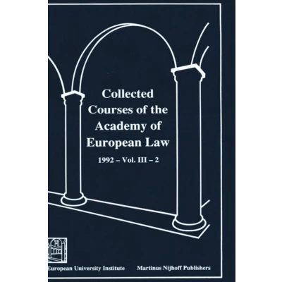 Afbeelding van Collected Courses of the Academy European Law