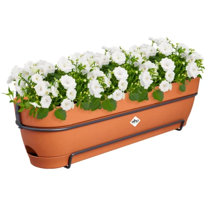 Afbeelding van Vibia campana balkonbak allin1 70cm terra elho