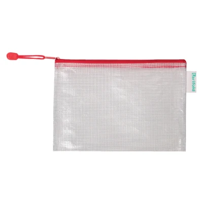 Afbeelding van Opbergtas Tarifold met rits 235x165mm PVC rood