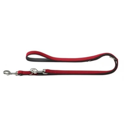 Afbeelding van HUNTER Softie Art Nubuk Nikkel Training Touw, 20 x 200 cm, Groot, Rood/Nappa Zwart