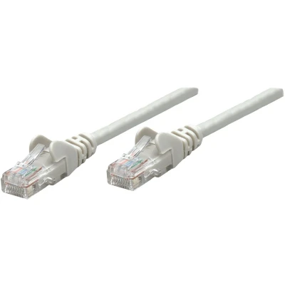Afbeelding van Intellinet 736992 RJ45 Netwerkkabel, patchkabel CAT 6A S/FTP 0.25 m Grijs Afgeschermd (enkel), Afscherming totaal, Halogeenvrij 1 stuk(s)