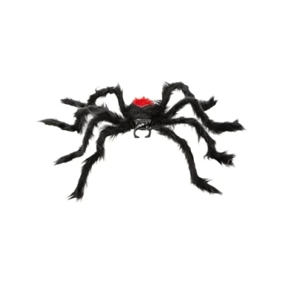 Afbeelding van Smiffys Black Widow Spider Prop, 75cm Halloween Decoratie Zwart