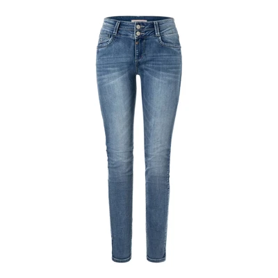 Afbeelding van Timezone Slim Jeans voor dames, blauw (nummer Breeze Wash 3382), 25W x 30L