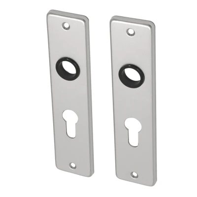 Afbeelding van Deurschild PC55 aluminium kortschild Per set