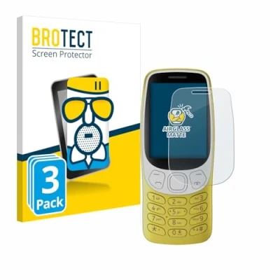 Afbeelding van BROTECT Screenprotector voor Nokia 3210 Folie Beschermfolie Beschermglas matte (3 Stuks)