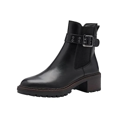 Afbeelding van Tamaris Chelseaboot 1 25006 41 001 wijd Maat: 37 EU
