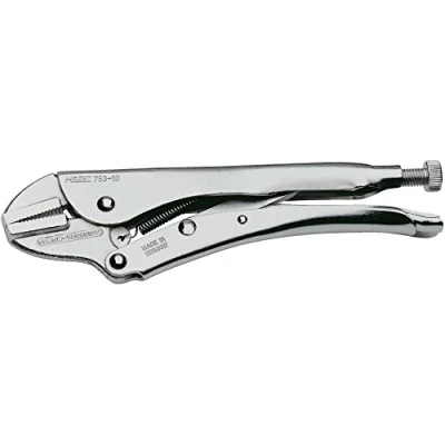 Afbeelding van Hazet 753 10 Griptang Recht met uitsparing voor prisma 0 40 mm 250
