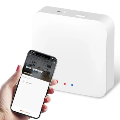 Afbeelding van ZigBee 3.0 Thermostaatventiel, radiator, aangesloten thermostaat, elektrische slimme compatibel met Alexa/Home Assistant (Gateway)