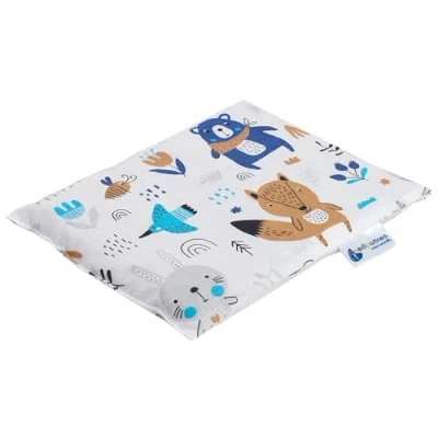 Afbeelding van Kersenstenen kussen korrelkussen groot warmtekussen 500g rechthoek 20x25cm eco natuur 100% katoen Medi Partners warmte + koudetherapie massagetherapie (Boho Animals)
