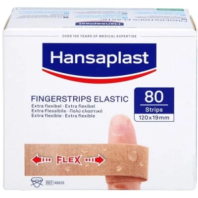 Afbeelding van Hansaplast Vingerstrips elastisch 120 x 19 cm 80 stuks