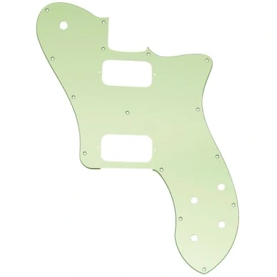 Afbeelding van Musiclily Pro 15 Schroefgaten Onbedekt HH Slagplaat voor Mexico Fender 72 Tele Deluxe stijl Elektrische Gitaar, 3 laags Mint Groen