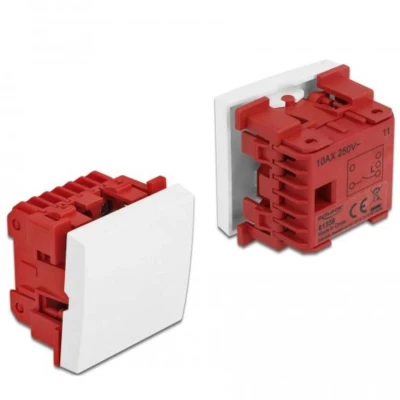 Afbeelding van Delock Easy 45 Wippschalter x mm, weiß