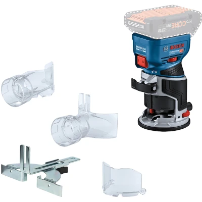 Afbeelding van Bosch Blauw GKF 18V 8 accu Kantenfrees Zonder en lader In doos 06016C2000