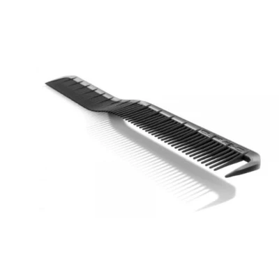Afbeelding van Curve o Specialist Plus Combs Left handed Hard Cutting Comb Kam Carbon Black 1stuks