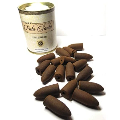 Afbeelding van Green Tree Goloka palo santo back flow cone (1 st)