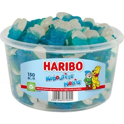 Afbeelding van Haribo Smurfen Kabouters 150 stuks