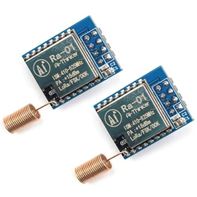 Afbeelding van 2pcs ra 01 lora sx1278 433mhz ra01 Wireless Spread Spectrum Transmission socket