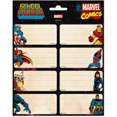 Afbeelding van Grupo Erik ELE0266 Etiketten Marvel Avengers 16 Zelfklevende Stickers