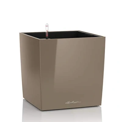 Afbeelding van Lechuza Cube premium 50 Taupe hoogglans