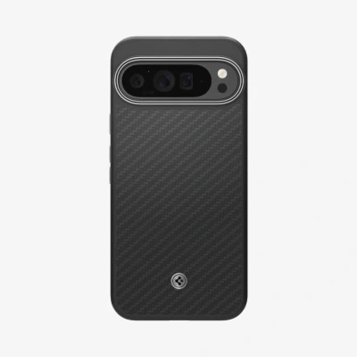 Afbeelding van Spigen Enzo Aramid Case Compatibel met Google Pixel 9 Pro XL [Made for Google] hoesje Zwart