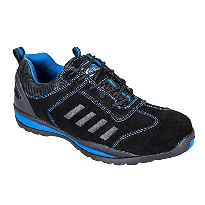 Afbeelding van Portwest Steelite Lusum Veiligheidssneaker S1P HRO Grotte: 48, Kleur: Blauw, FW34BLU48
