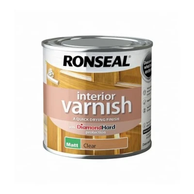 Afbeelding van Ronseal RSLIVMCL250 Interieur Vernis Sneldrogend Mat Helder, 250 ml