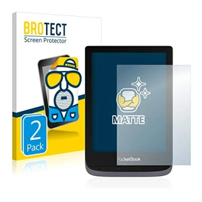 Afbeelding van BROTECT (2 Stuks) Antireflecterende Beschermfolie voor PocketBook Touch HD 3 Anti Glare Screen Protector, Mat, Ontspiegelend