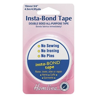 Afbeelding van Hemline H782 Dubbelzijdige Insta Bond Tape 19mmx4.5m