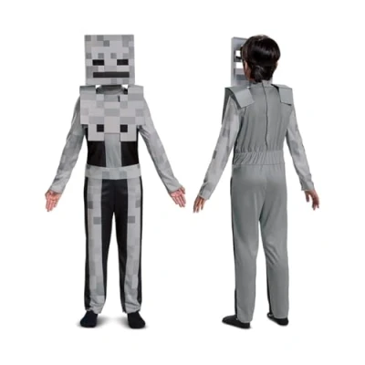 Afbeelding van Minecraft Skeleton Classic Child Costume Medium (7 8)