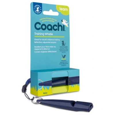 Afbeelding van Coachi Training Whistle Hondenfluit Hondenopvoeding Navy