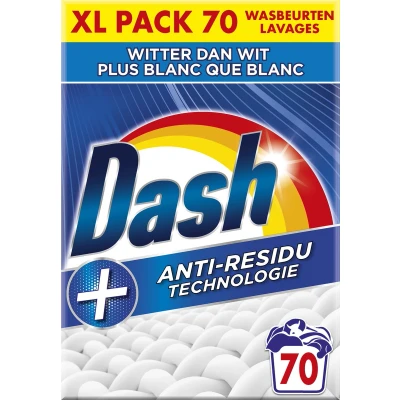 Afbeelding van Dash Waspoeder Witter Dan Wit 70 Wasbeurten