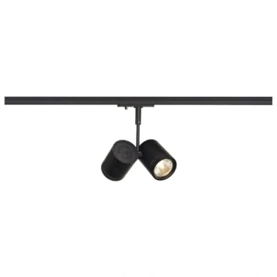Afbeelding van Slv led gu10 50w dimbaar inbouw ip20 beh zwart 130mm 143430