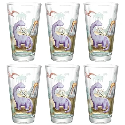 Afbeelding van LEONARDO Glazenset Dino BAMBINI AVVENTURA 300 ml(set, 6 delig)