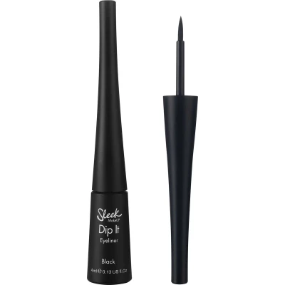 Afbeelding van Sleek Dipit Eyeliner Eyeliner, Dames, Maat: 4 ml, Black