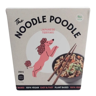 Afbeelding van Noodles The Noodle Poodle Japanese teriyaki 250gr