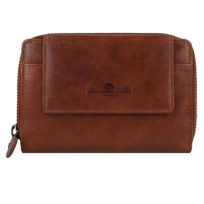 Afbeelding van Greenburry Newport Portemonnee RFID bescherming Leer 14 cm