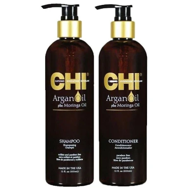 Afbeelding van CHI Argan Oil Shampoo 340ml + Conditioner bundel/set/pakket