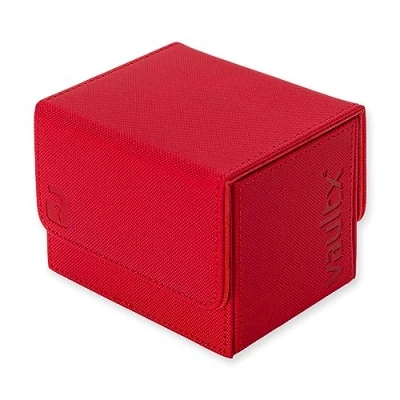 Afbeelding van Vault X Zijlaad Deckbox voor Trading Cards, 100+ Kaarten met Sleeves, Premium Exo Tec Materiaal, Kaartenhouder en Opbergdoos, Afneembaar Magnetisch Deksel, MTG Commander Spel, TCG (Groen)