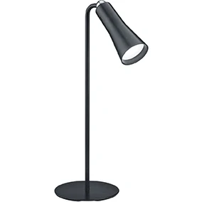 Afbeelding van Oplaadbare tafellamp /bureaulamp of wandlamp zwart