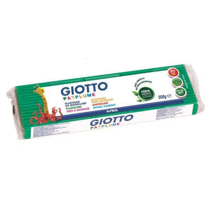 Afbeelding van Giotto brood van 350 gram zachte Patplume klei Donkergroen