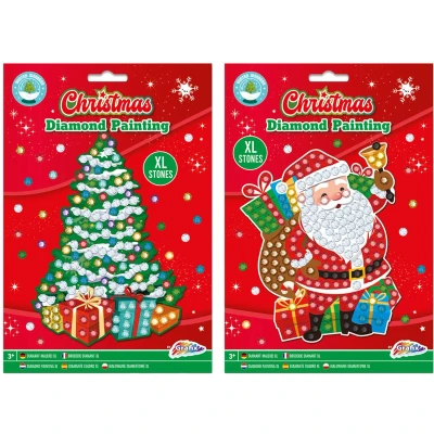 Afbeelding van Grafix Diamond Painting Kerst A5