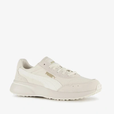 Afbeelding van Puma R78 Glance sneakers ecru/goud