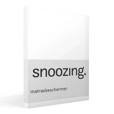 Afbeelding van Snoozing Matrasbeschermer Eenpersoons 90x210/220 cm Wit