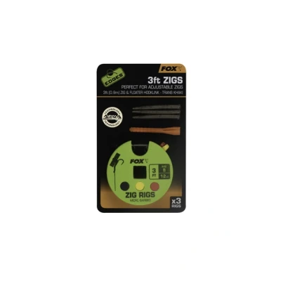 Afbeelding van Fox Edges Arma Point Zig Rigs Size 8 12ft (3x 12ft)