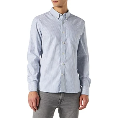 Afbeelding van Dockers Oxford 2.0 Lange Mouwen Overhemd Blauw 2XL Man