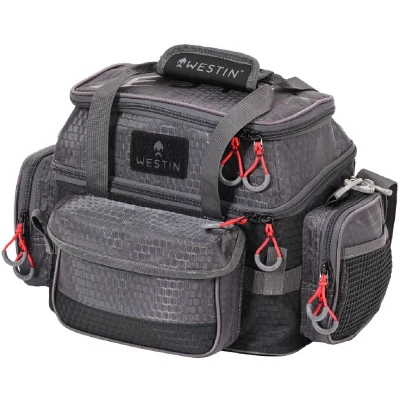 Afbeelding van Westin W4 Lure Bag Small Titanium Black Schoudertas (Incl. 4 Tackleboxen) Vistas