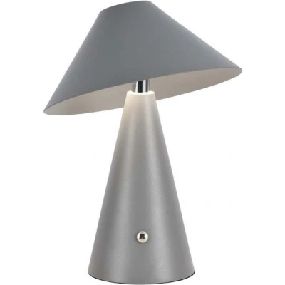 Afbeelding van V TAC VT 1051 G Grijze Oplaadbare tafellamp IP20 3W 200 Lumen 3IN1